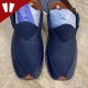 Stylish Waistcoat (material) Peshawari Chappal - Handmade - Dark-Blue Stylish Waistcoat (material) Peshawari Chappal - Handmade - Dark-Blue
