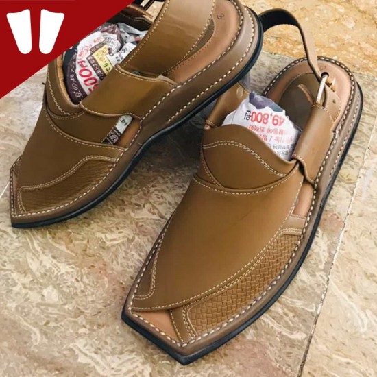 Branded Zalmi Chappal - Pure Leather - Handmade