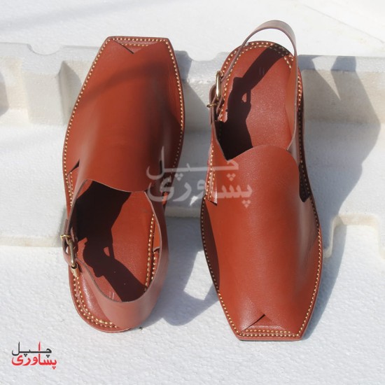 Branded Peshawari Chappal - Pure Leather - Handmade 