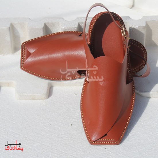 Branded Peshawari Chappal - Pure Leather - Handmade 