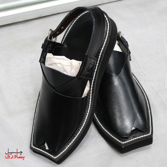 Kaptaan Peshawari Chappal - Pure Leather - Handmade