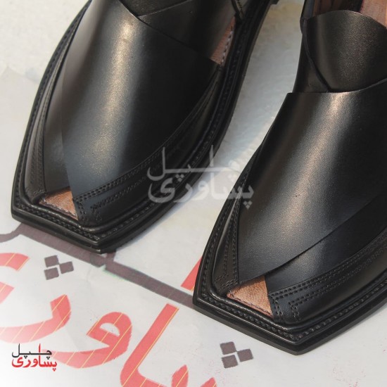 Peshawari Chappal - Pure Leather - Handmade - (T - Shape)