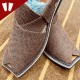 Stylish Waistcoat (material) Peshawari Chappal - Handmade Peshawari Sandal - chocolate Stylish Waistcoat (material) Peshawari Chappal - Handmade Peshawari Sandal - chocolate